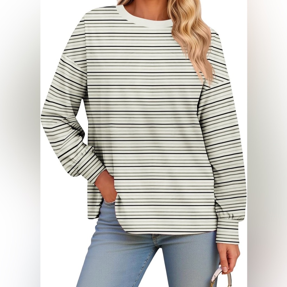 Striped Long Sleeve Top